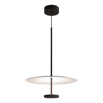 LED-pendel med wireophæng ROSS LED/13W/230V sort/hvid