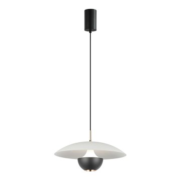 LED-pendel med wireophæng VALIA LED/9W/230V grå/sort
