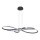 LED-pendel med wireophæng VIOLIN LED/40W/230V sort