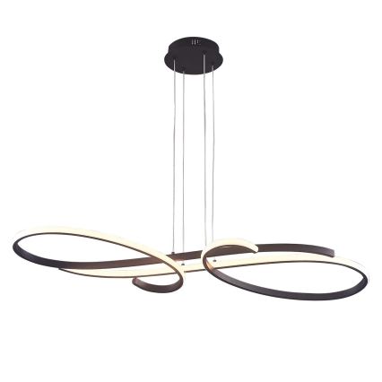 LED-pendel med wireophæng VIOLIN LED/40W/230V sort