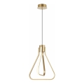 LED-pendel med wireophæng ZING LED/19W/230V guld
