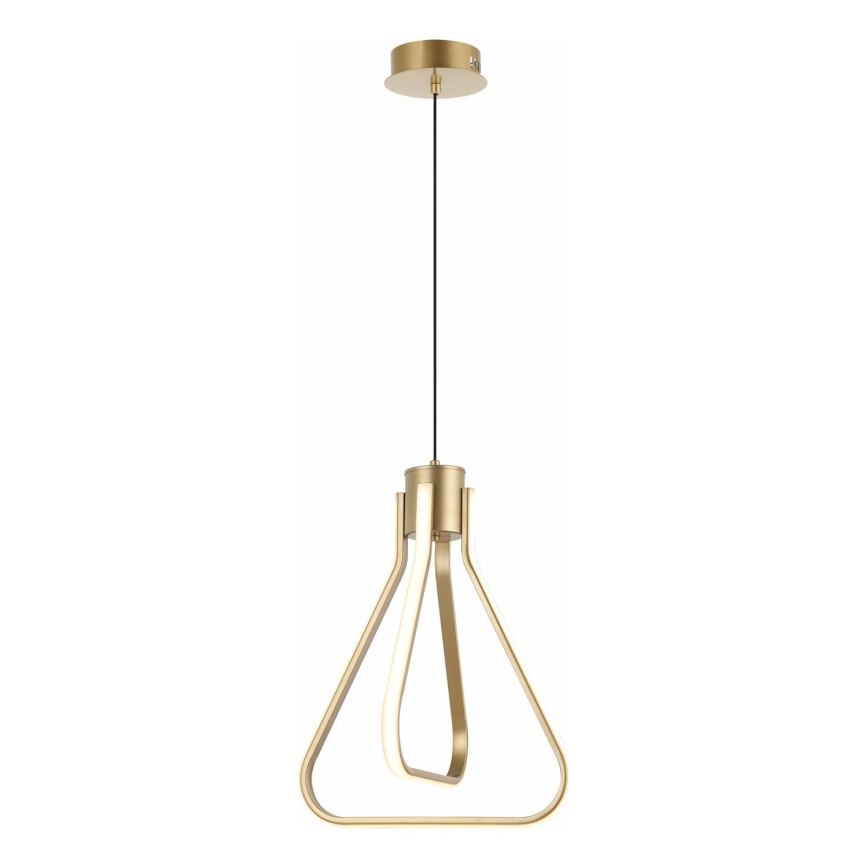 LED-pendel med wireophæng ZING LED/19W/230V guld