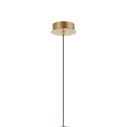 LED-pendel med wireophæng ZING LED/19W/230V guld