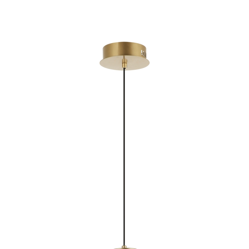 LED-pendel med wireophæng ZING LED/19W/230V guld