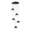 LED-pendel med wireophæng ZIREA LED/30W/230V sort