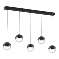 LED-pendel med wireophæng ZIREA LED/30W/230V, sort