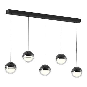 LED-pendel med wireophæng ZIREA LED/30W/230V, sort