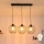 LED pendel MERCURE 3xE27/15W/230V