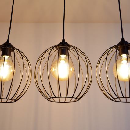 LED pendel MERCURE 3xE27/15W/230V