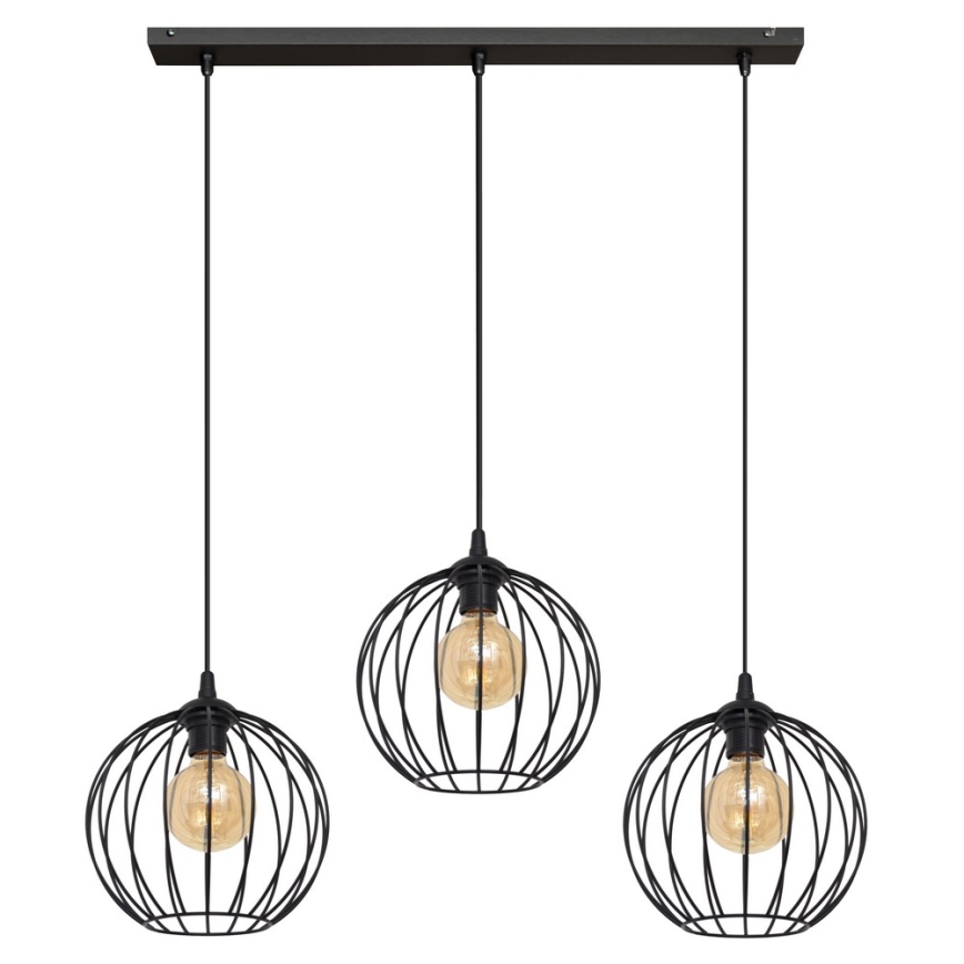 LED pendel MERCURE 3xE27/15W/230V