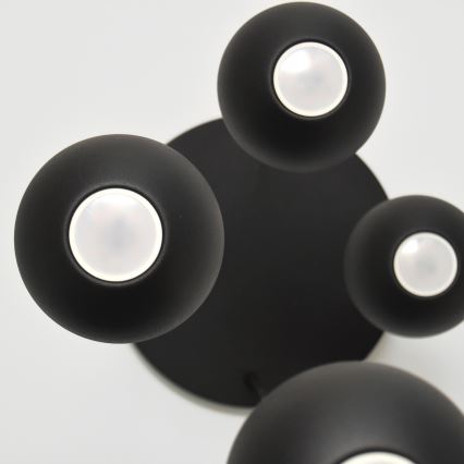 LED pendel MIDWAY 4xGU10/4,8W/230V sort