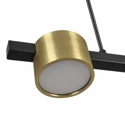 LED pendel MIRELLA 3xGX53/6W/230V guldfarvet/sort