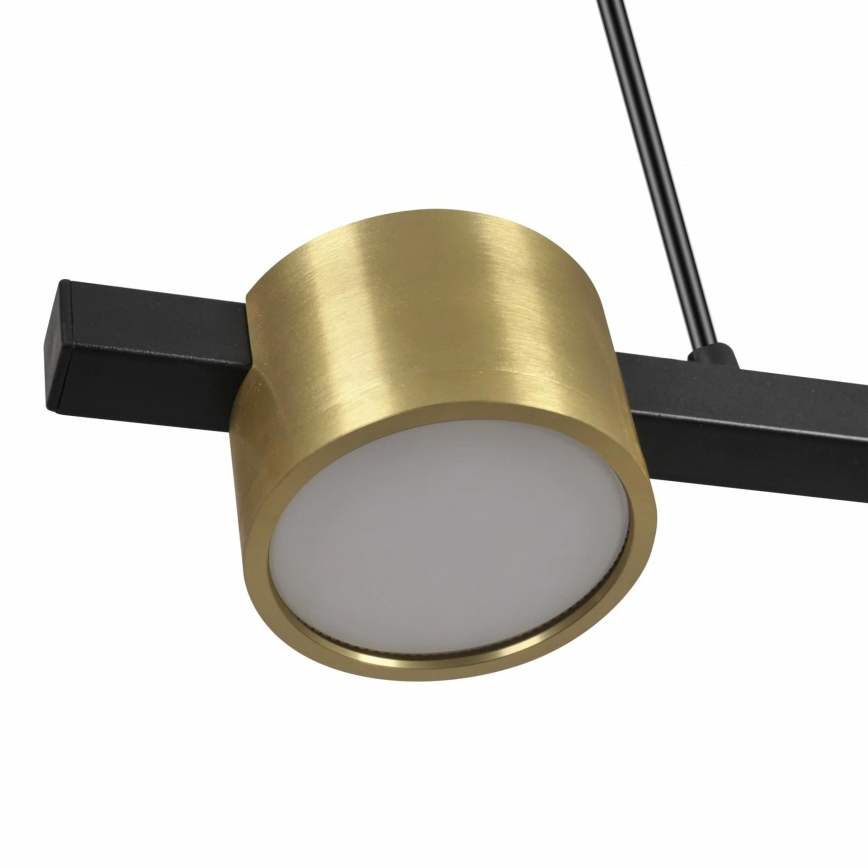 LED pendel MIRELLA 3xGX53/6W/230V guldfarvet/sort