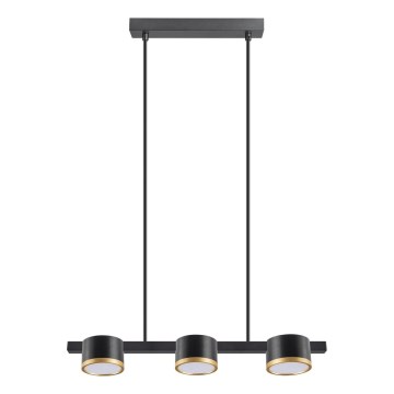 LED pendel MIRELLA 3xGX53/6W/230V sort