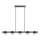 LED pendel MIRELLA 5xGX53/6W/230V sort