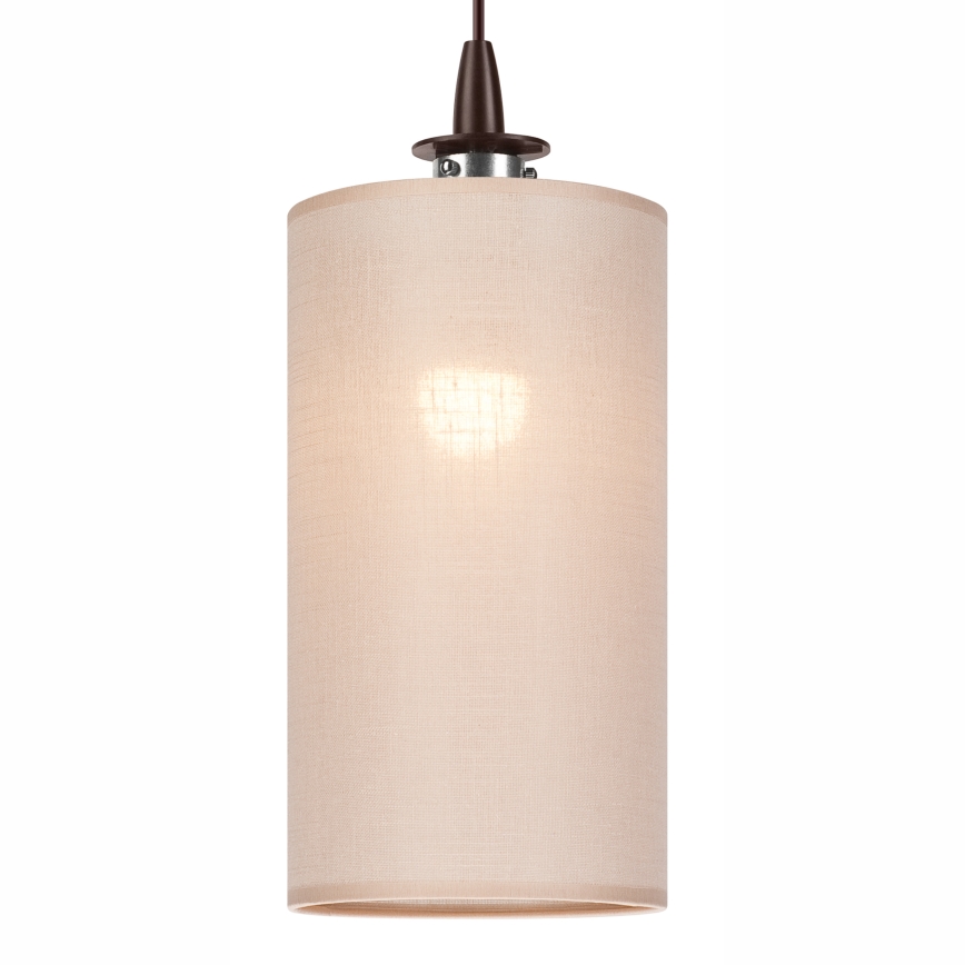 LED pendel NOEL MINI 1xE27/60W/230V beige