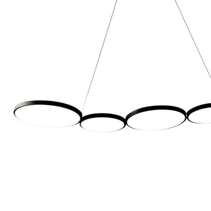 LED pendel OLYMPIA 5xLED/10W/230V sort