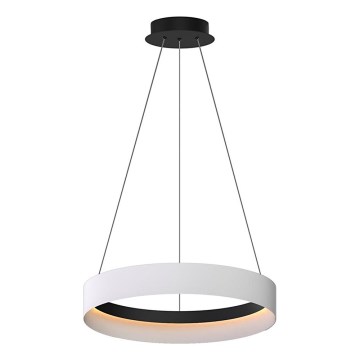 LED pendel ORBITA LED/52W/230V hvid/sort