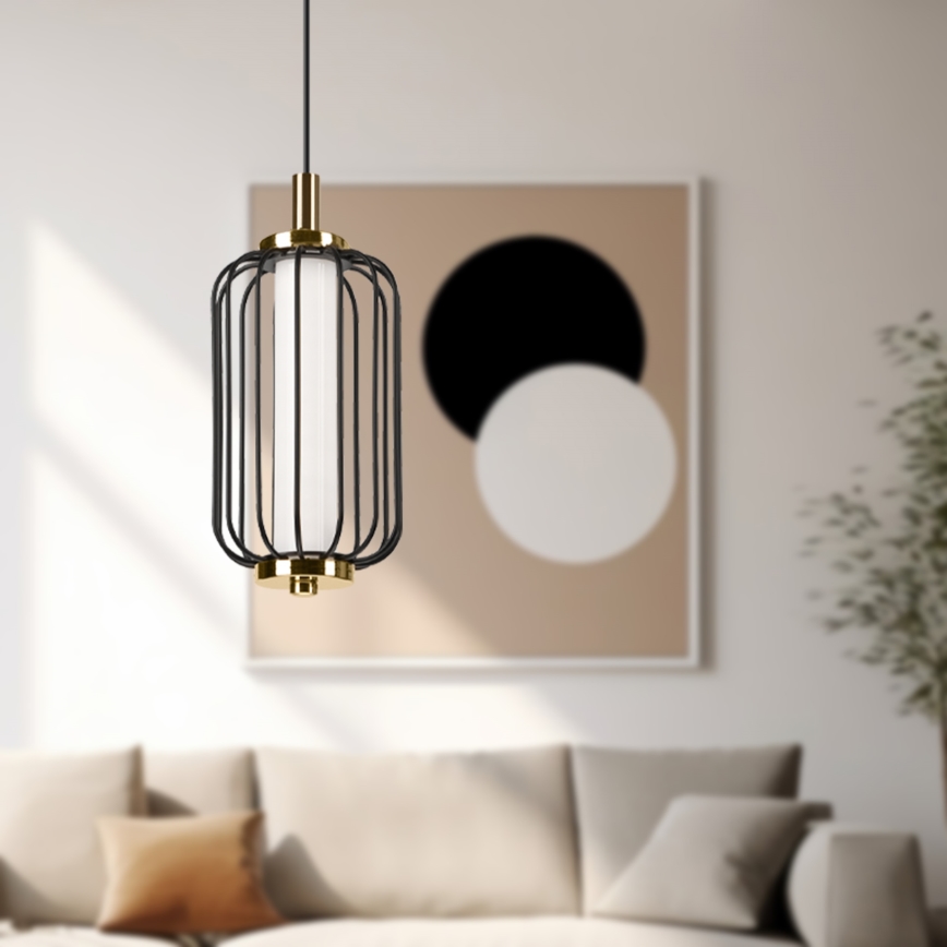 LED-pendel på kabel BONNIE LED/10W/230V 3000K sort