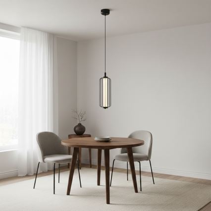 LED pendel på kabel BONNIE LED/15W/230V 3000K sort