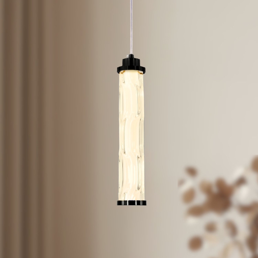 LED-pendel på kabel CORTE LED/10W/230V sort