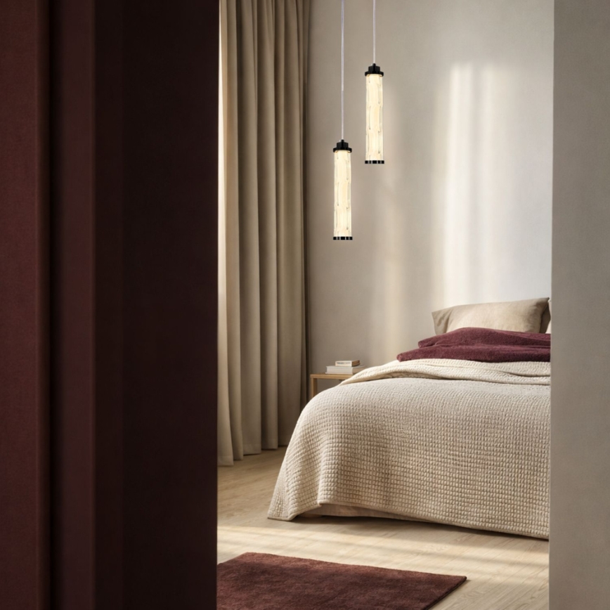 LED-pendel på kabel CORTE LED/10W/230V sort