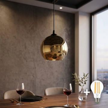 LED-pendel på kabel CUBUS 1xE27/15W/230V
