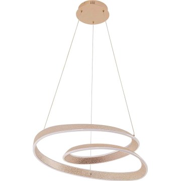 LED-pendel på kabel GLOW LED/75W/230V 4000K Ø 60 cm guld