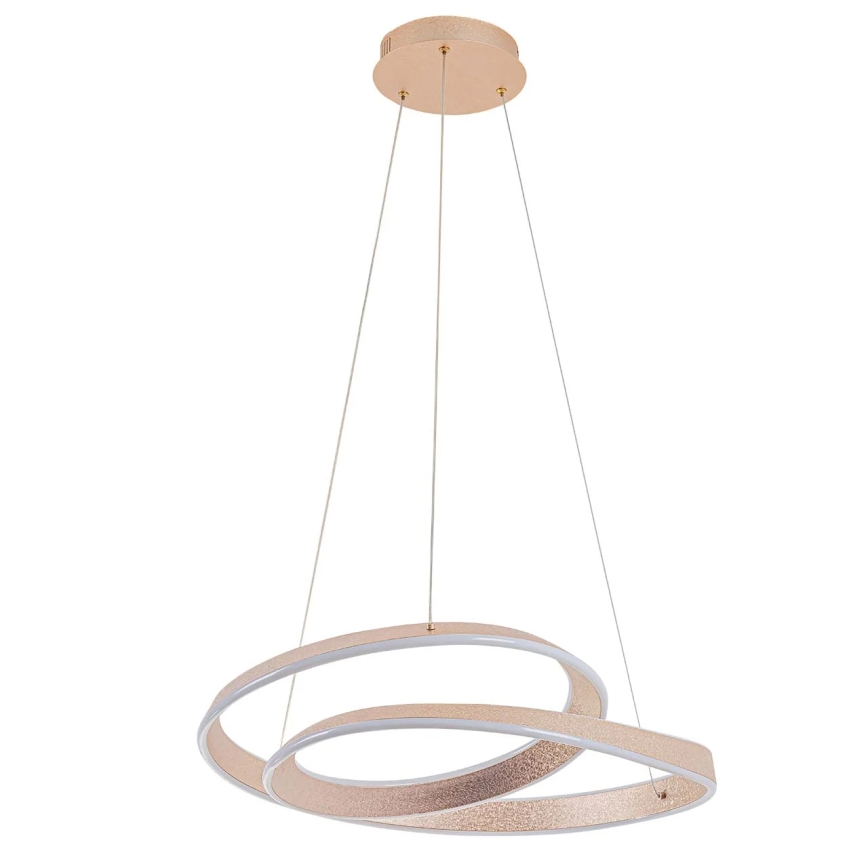 LED-pendel på kabel GLOW LED/75W/230V 4000K Ø 60 cm guld