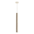 LED-pendel på kabel LEONARD LED/7W/230V, beige