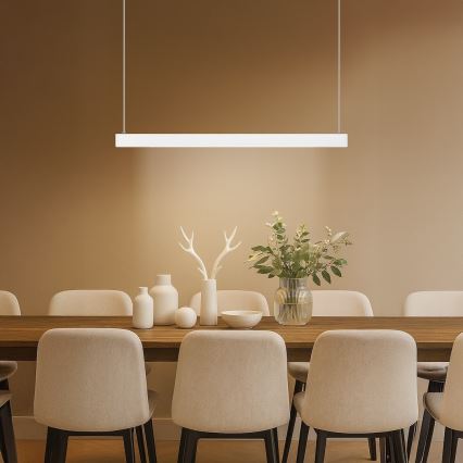 LED-pendel på kabel LINEA LED/36W/230V 3000/4000/5700K CRI 90 hvid