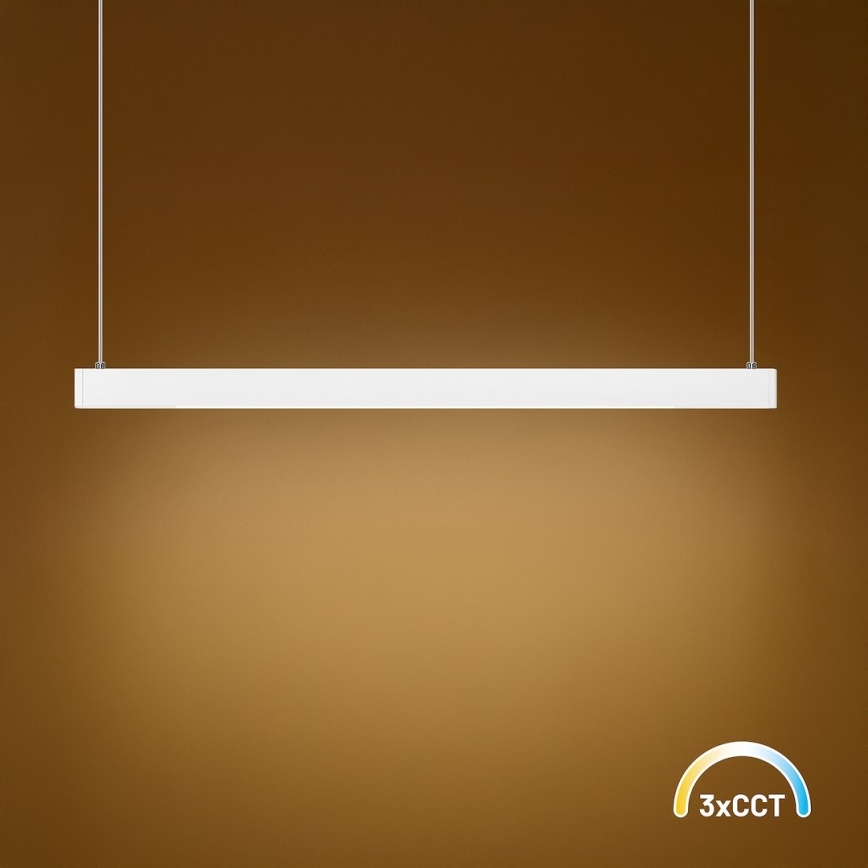 LED-pendel på kabel LINEA LED/36W/230V 3000/4000/5700K CRI 90 hvid