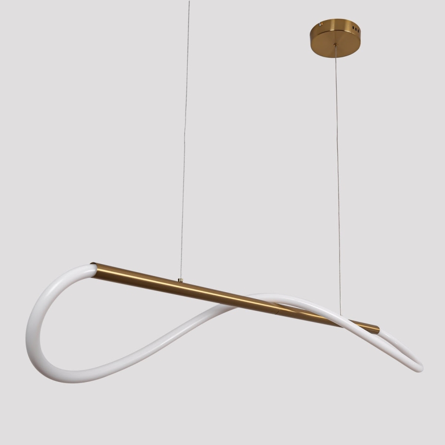 LED-pendel på kabel MELECA LED/24W/230V 3000/4000/6000K 100 cm guld