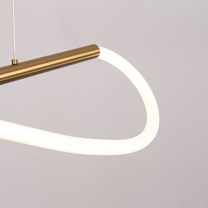 LED-pendel på kabel MELECA LED/24W/230V 3000/4000/6000K 100 cm guld