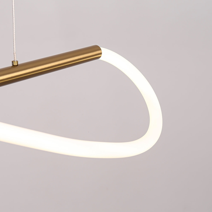 LED-pendel på kabel MELECA LED/24W/230V 3000/4000/6000K 100 cm guld