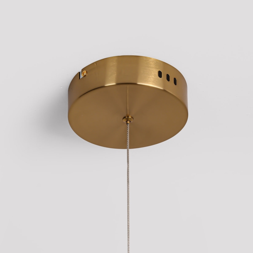 LED-pendel på kabel MELECA LED/24W/230V 3000/4000/6000K 100 cm guld