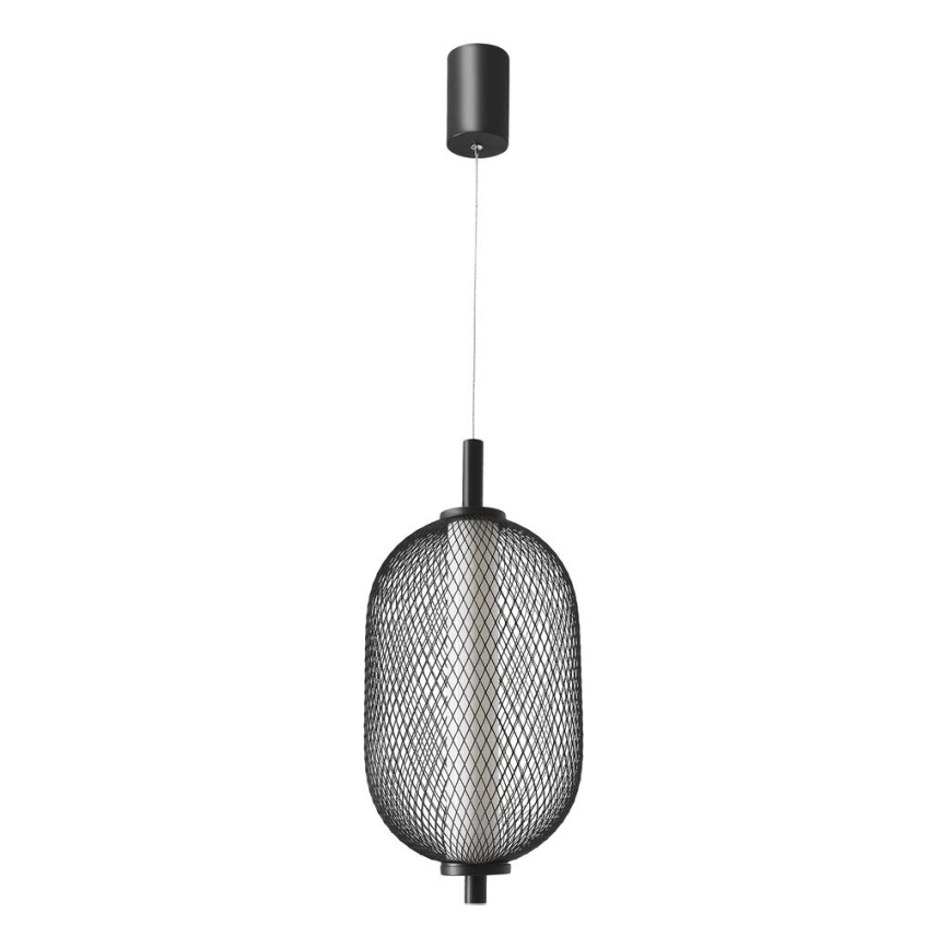 LED-pendel på kabel PUMA LED/10W/230V Ø 15 cm sort