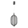 LED-pendel på kabel PUMA LED/10W/230V Ø 15 cm sort