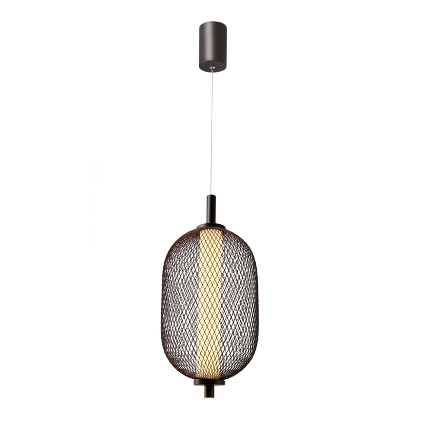 LED-pendel på kabel PUMA LED/10W/230V Ø 15 cm sort
