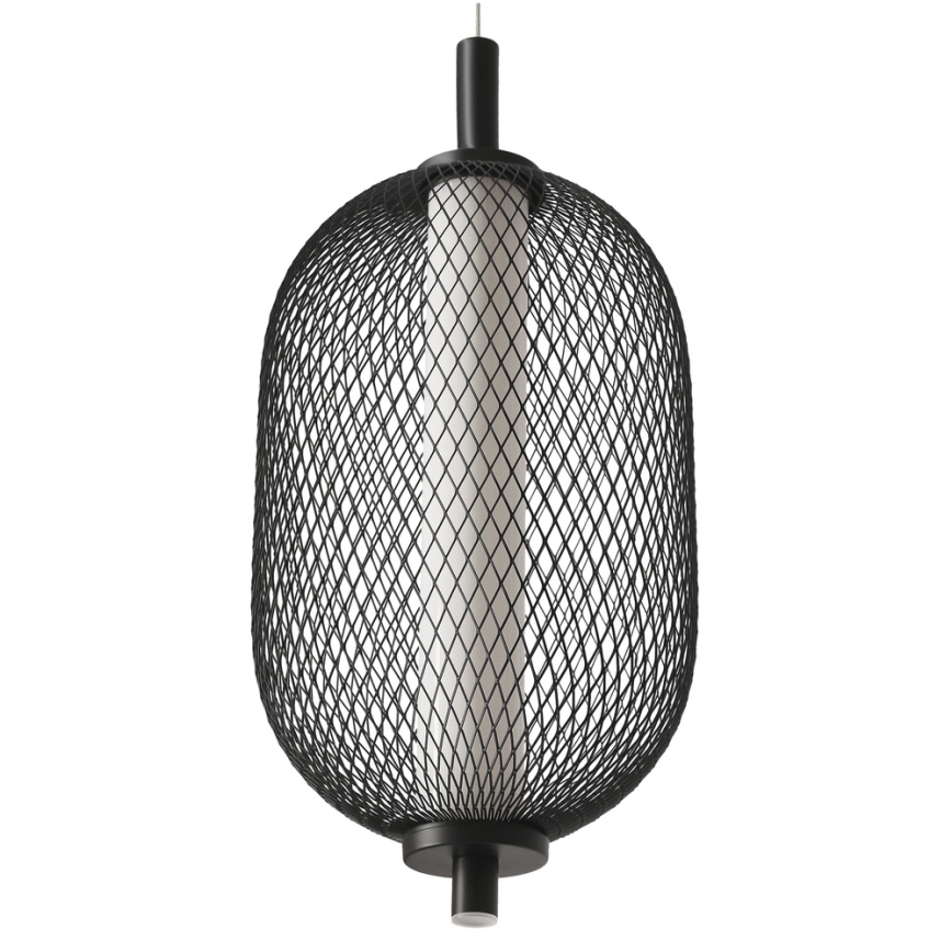 LED-pendel på kabel PUMA LED/10W/230V Ø 15 cm sort