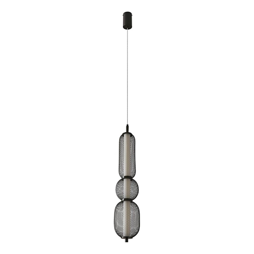 LED-pendel på kabel PUMA LED/15W/230V Ø 14 cm sort