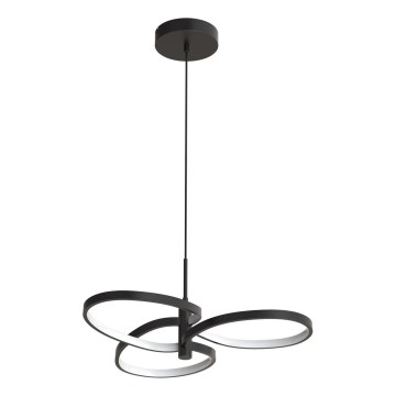 LED-pendel på kabel RIBBON LED/25W/230V 4000K sort