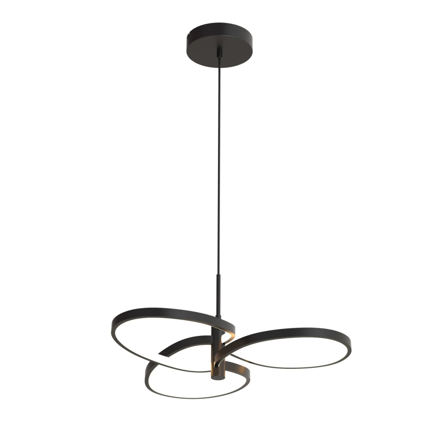 LED-pendel på kabel RIBBON LED/25W/230V 4000K sort