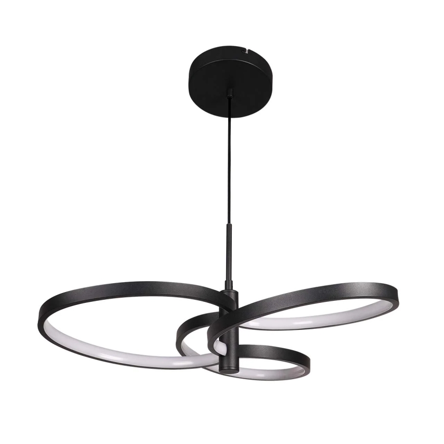 LED-pendel på kabel RIBBON LED/25W/230V 4000K sort