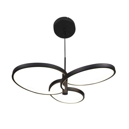 LED-pendel på kabel RIBBON LED/25W/230V 4000K sort