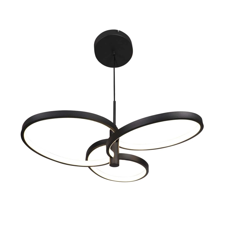 LED-pendel på kabel RIBBON LED/25W/230V 4000K sort