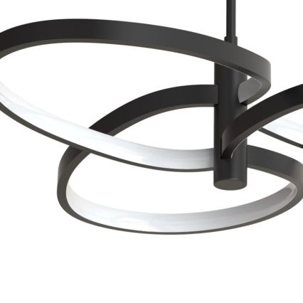 LED-pendel på kabel RIBBON LED/25W/230V 4000K sort