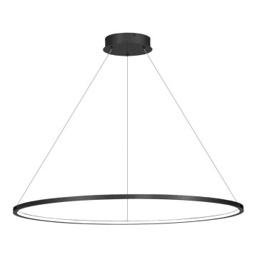LED-pendel på kabel SATURNO LED/57W/230V Ø 100 cm IP44 sort