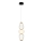 LED-pendel på kabel SHINY LED/17W/230V hvid/guld