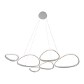 LED-pendel på stålwire HELIX LED/61W/230V sølv